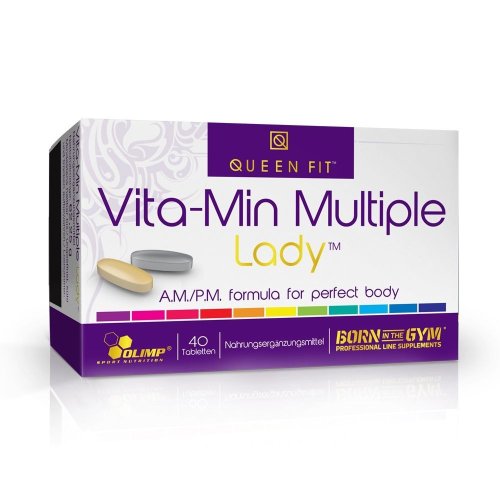 Olimp, Queen Fit VITA-MIN Multiple Lady vitamin komplex nőknek,  60 kapszula