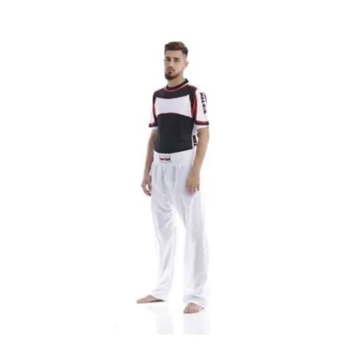 Kick-box nadrág, Top Ten, Classic, fehér-fehér szín, 120 cm méret