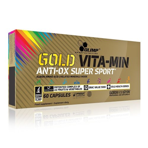 Olimp, Gold VITA-MIN ANTI-OX Super Sport™ Mega Caps®, 60 kapszula