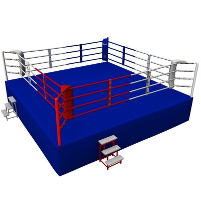 Competition Boxing Ring, Saman, 7x7m, 4 soros